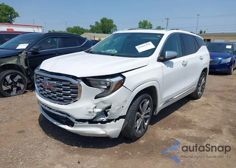 2019 GMC Terrain Denali from USA, damaged, VIN 3GKALXEX7KL101072